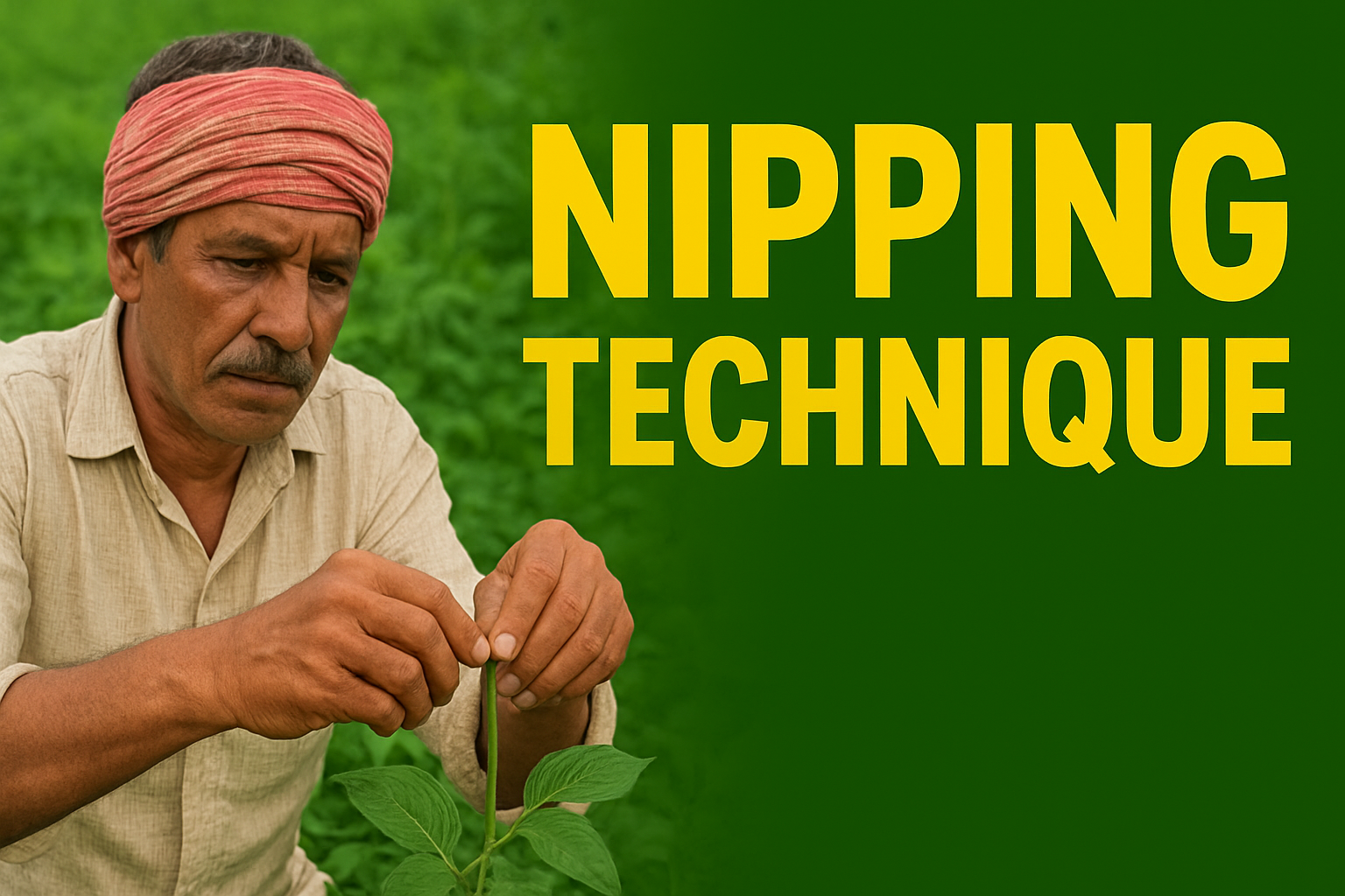 ನಿಪ್ಪಿಂಗ್ ತಂತ್ರ: ಕಡಲೆ, ತೊಗರಿ ಇಳುವರಿ 3 ಪಟ್ಟು ಹೆಚ್ಚು100% ಗ್ಯಾರಂಟಿ ಸೂತ್ರ